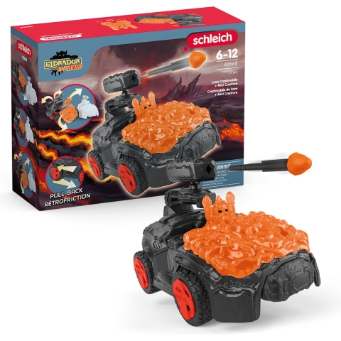 Schleich Eldrador Lava Crashmobile + Mini Creature