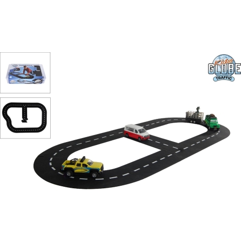 Kids Globe Trafic Autobaan 307.5 cm
