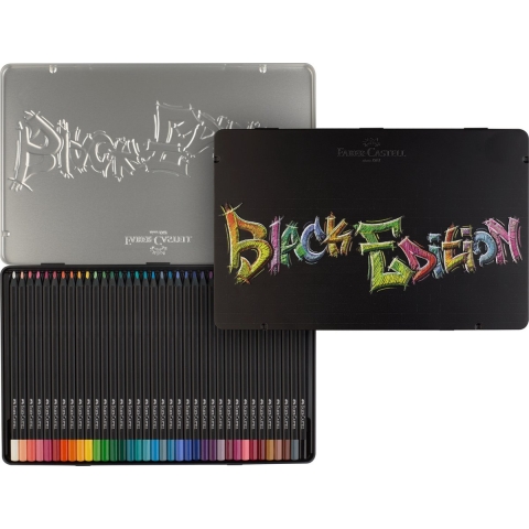 Faber Castell FC-116437 Black Edition Kleurpotloden 36 Stuks