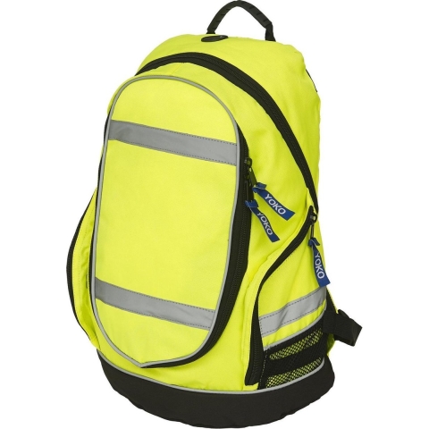 Handige fluorescente waterbestendige rugtas voor werk en ontspanning - Geel
