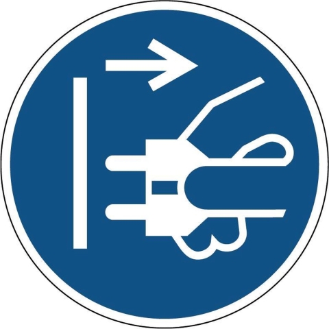 Vloer markeringstape Zwart - Geel - 5 stuks