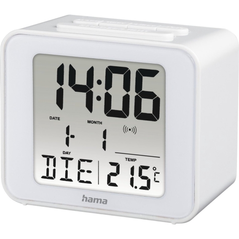 Hama Draadloze Wekker Cube Wit