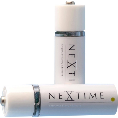 NeXtime NE-AABAT003-2 Oplaadbare AA USB-Batterij Blister A 2 Stuks.