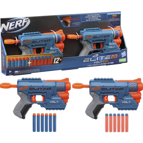 Nerf Elite 2.0 Volt 2 Pack + 12 Darts