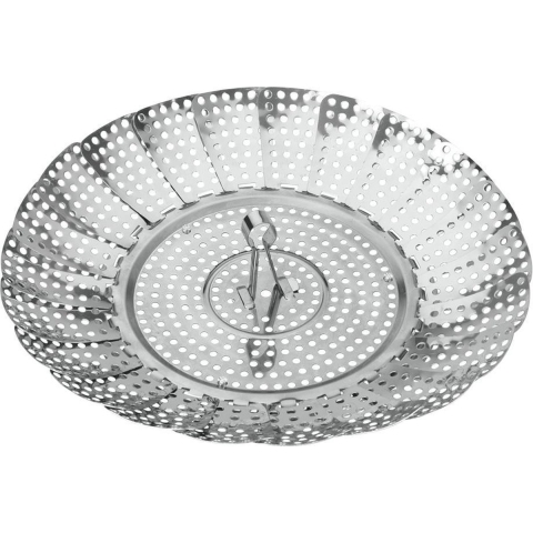 Metaltex Maxi Vaporette Stoommandje 19-27 cm RVS