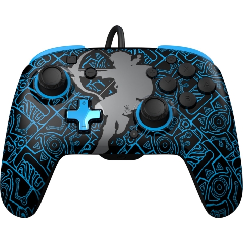 PDP Gaming Wired Rematch Controller - Zelda Sheikah Shoot (nintendo Switch)
