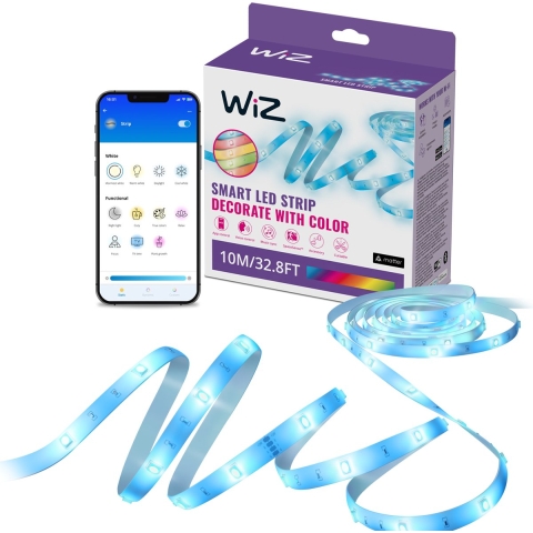 WIZ Rgb 10 M Muzieksynchronisatie Ledstrip Wit