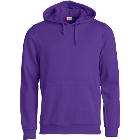 Clique 021031 Basic Hoody - Helder Lila - XL