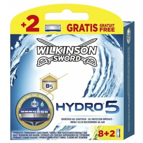 Wilkinson Wilkinson Hydro 5 Scheermesjes 8 + 2 Gratis