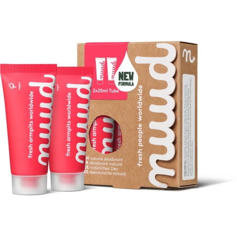 Nuud Nuud Vegan Deodorant | Dubbelverpakking | Nieuwe Formule