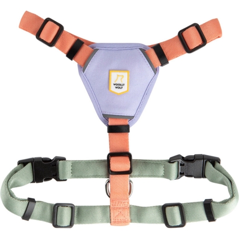 WOOLLY WOLF Hondentuig Explorer, salmon pink, Maat: L