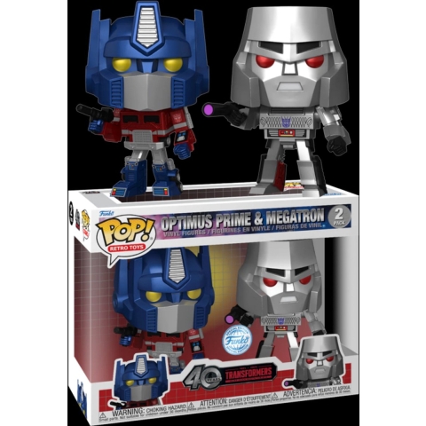 Funko POP! Retro Optimus Prime & Megatron