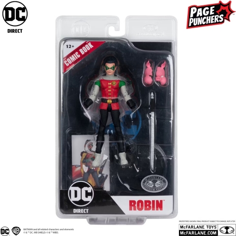 McFarlane Page Punchers Robin (Damian Wayne)