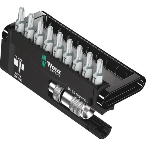 Wera Bit-Check 10 Drywall 1, 10 -delig - 1 stuk(s) - 05136011001