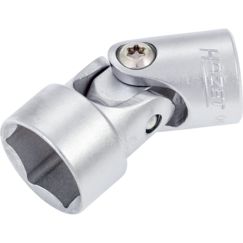 HAZET Scharnierende dopsleutel 880G-17 · 3/8 inch (10 mm) vierkant hol · Buiten-zeskant-tractieprofiel · SW 17 mm