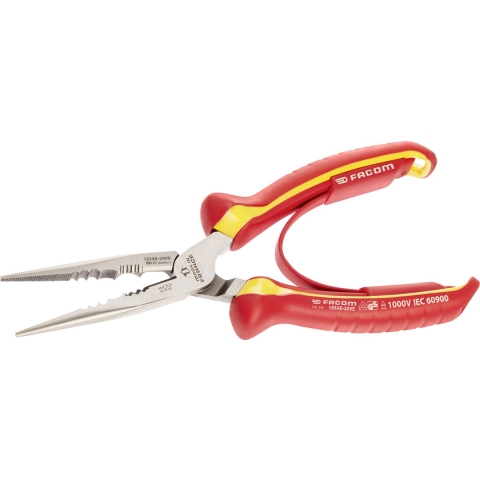 Facom 1000V Vde Snipe Nose Wire Stripper - 183AE.20VE - 183AE.20VE