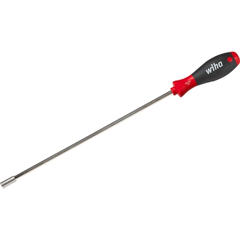 Wiha 38414300 Schroevendraaier met bithouder SoftFinish magnetisch 1/4" 300 mm - 01476