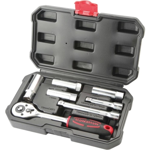 Brüder Mannesmann Bougiedopsleutelset 3/8" 14-16-20,8 mm (Hobby) - 00174