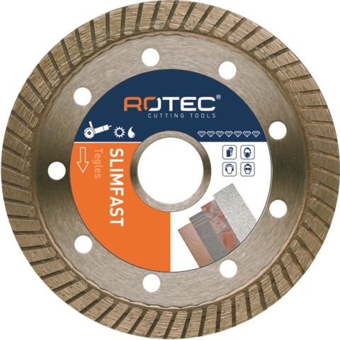 Rotec Diamantzaag Slimfast 125/22,23 - 702.1253S