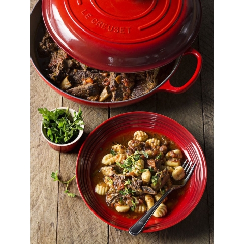 Le Creuset Diep Bord - Kersenrood - ø 22 cm