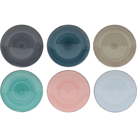 Studio Tavola Dinerborden Barbados ø 27 cm - 6 stuks