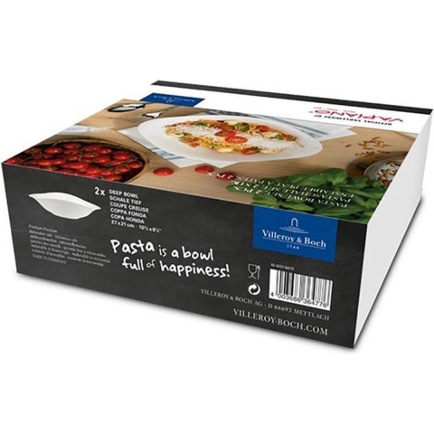 Villeroy & Boch Pastaborden Vapiano - 27 x 20 cm - 2 stuks