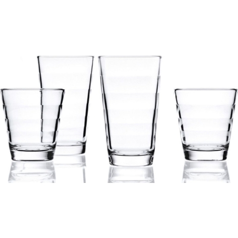 Leonardo Waterglazen Onda - 12 stuks