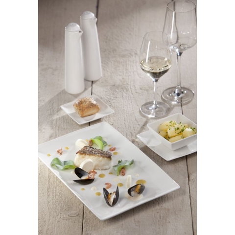 BonBistro Kom Yong Squito 14 x 14 cm - Wit - 6 stuks