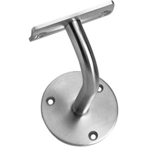 Intersteel | Leuninghouder | Vlak zadel | RVS Geborsteld