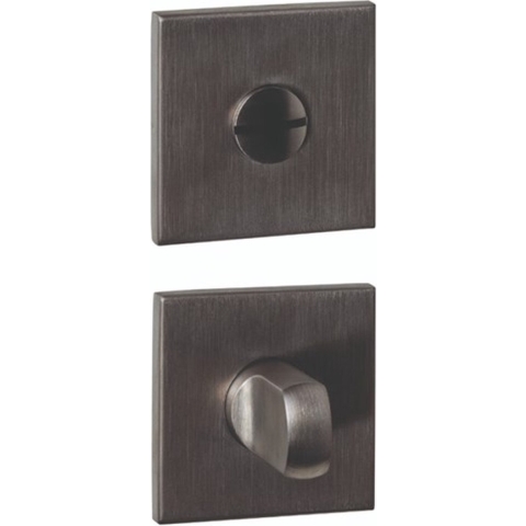 Intersteel Q WC-sluiting verdekt 53x53x6mm pvd antraciet