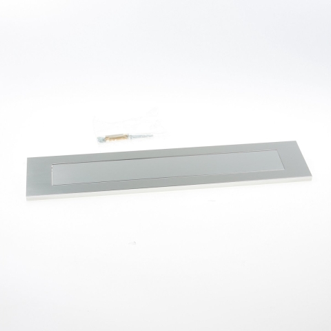 DX Ami Briefplaat binnendraaiend veer rechthoekig F1 Aluminium 340 x 73 MM