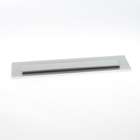 DX Ami Briefplaat buitendraaiend veer recht F1 Aluminium 340 x 73 MM