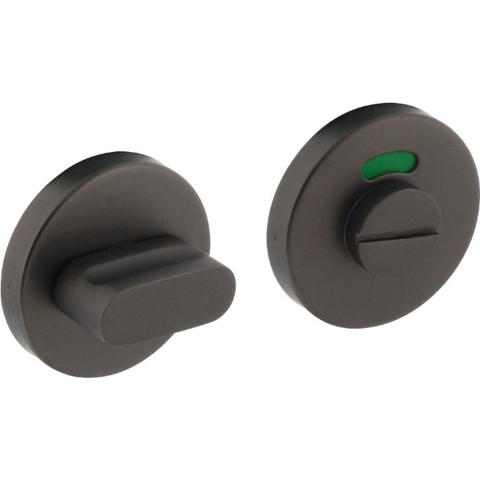 Intersteel | Rozet met toilet-/badkamersluiting | 53x8mm | Antraciet Grijs