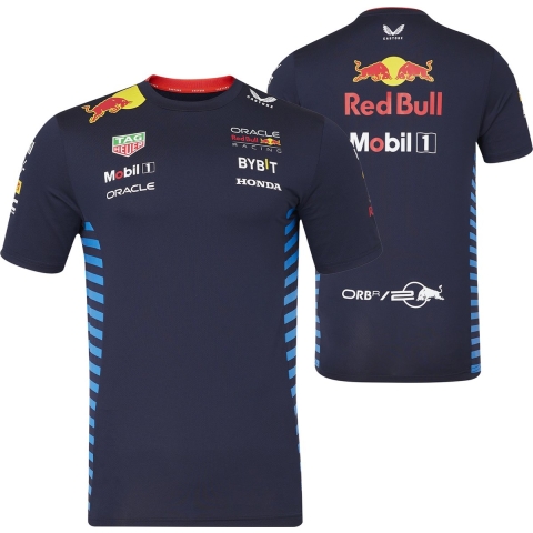 Red Bull Racing T-shirt - M - Team T-Shirt 2024 - Heren - Max Verstappen