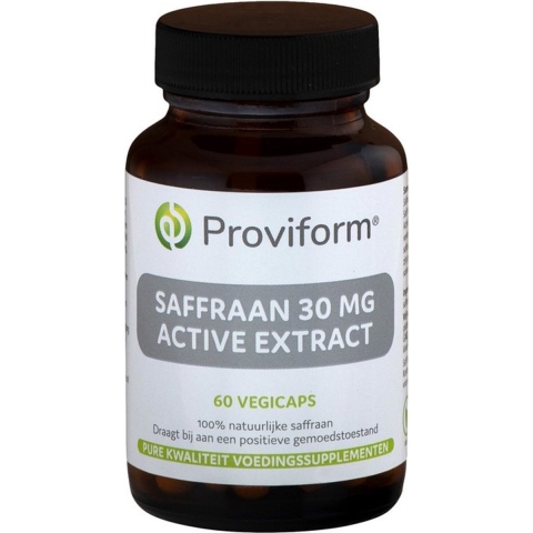 Proviform Saffraan 30mg Active Extract Vegicaps