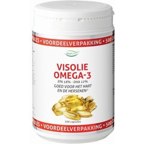 Nutrivian Visolie Omega 3 Voordeelverpakking Capsules