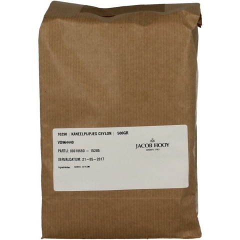 Jacob Hooy Kaneelpijpjes Ceylon 500gr