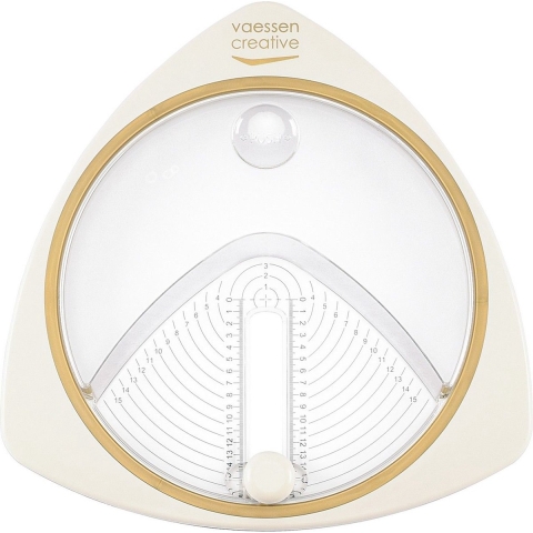 Cirkel/rondjes snijder 2,5 tot 15 cm hobby gereedschap -