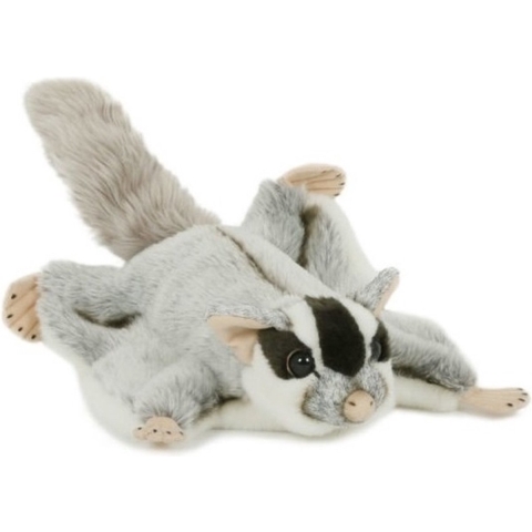 Pluche vliegende eekhoorn knuffel 28 cm speelgoed -