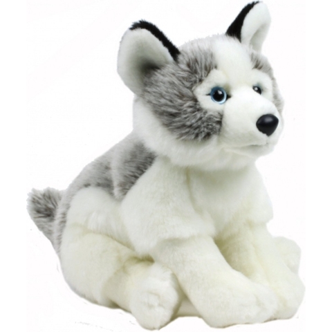 WNF pluche husky knuffel 38 cm -