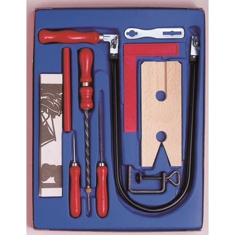Figuurzaag set voor kinderen - Hobby/knutselen - Gereedschappen voor figuurzagen - Leren zagen -