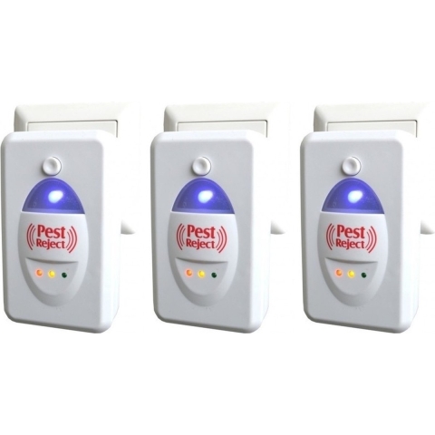 3x Elektrische ongedierte verdrijvers -
