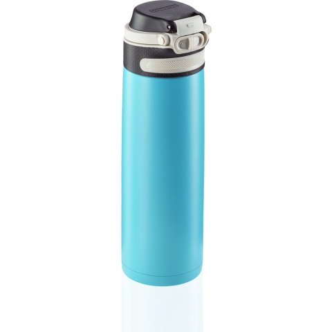 Leifheit 3276 Flip Isoleerbeker 600 ml Lichtblauw