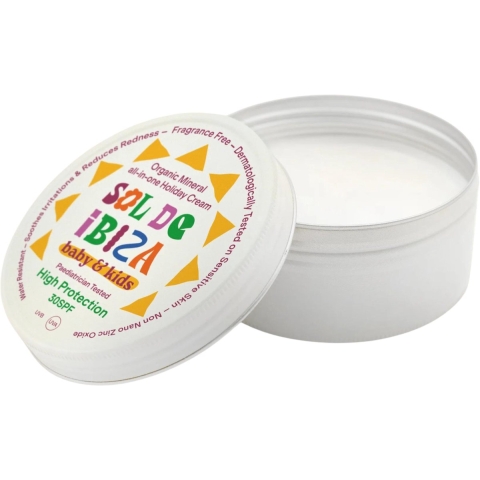 Sol de Ibiza Plasticvrije Natuurlijke Zonnecreme Baby & Kids SPF 30