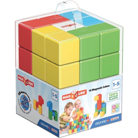 Geomag Magicube Crystal 16 stuks