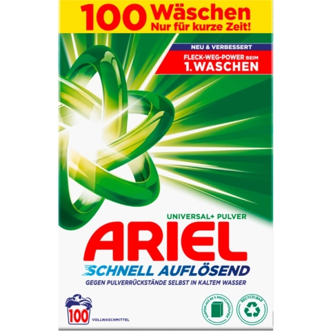 Ariel Ariel Poeder Regulär 6KG - 100sc
