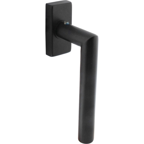 Intersteel | Raamkruk Jura | Rechthoekig | Zwart