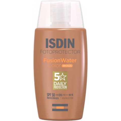 ISDIN Fotoprotector FusionWater Color Bronze SPF 50 | 50 ml