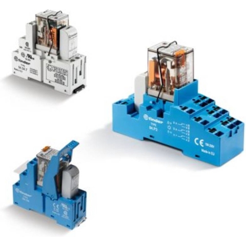 Finder 58.34.9.048.0050 Relaismodule Nominale spanning: 48 V/DC Schakelstroom (max.): 7 A 4x wisselcontact 1 stuk(s)