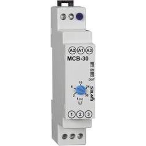 ENTES MCB-30 Tijdrelais Monofunctioneel 24 V/DC, 24 V/AC, 230 V/AC 1 stuk(s) Tijdsduur: 2 - 20 s 1x wisselcontact